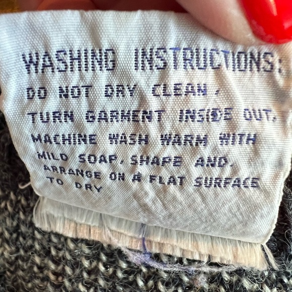 Little Lisa Ltd. vintage kids Christmas deer sweater, size M, unisex, see pics. - Picture 9 of 9